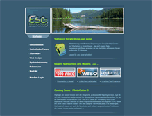 Tablet Screenshot of escape-computer.de